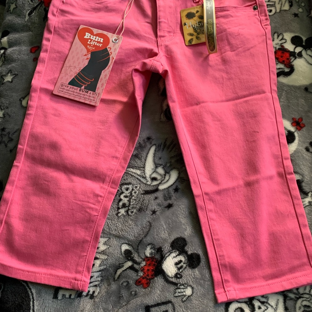 Hybrid & Company Super Stretch Pink Jeans